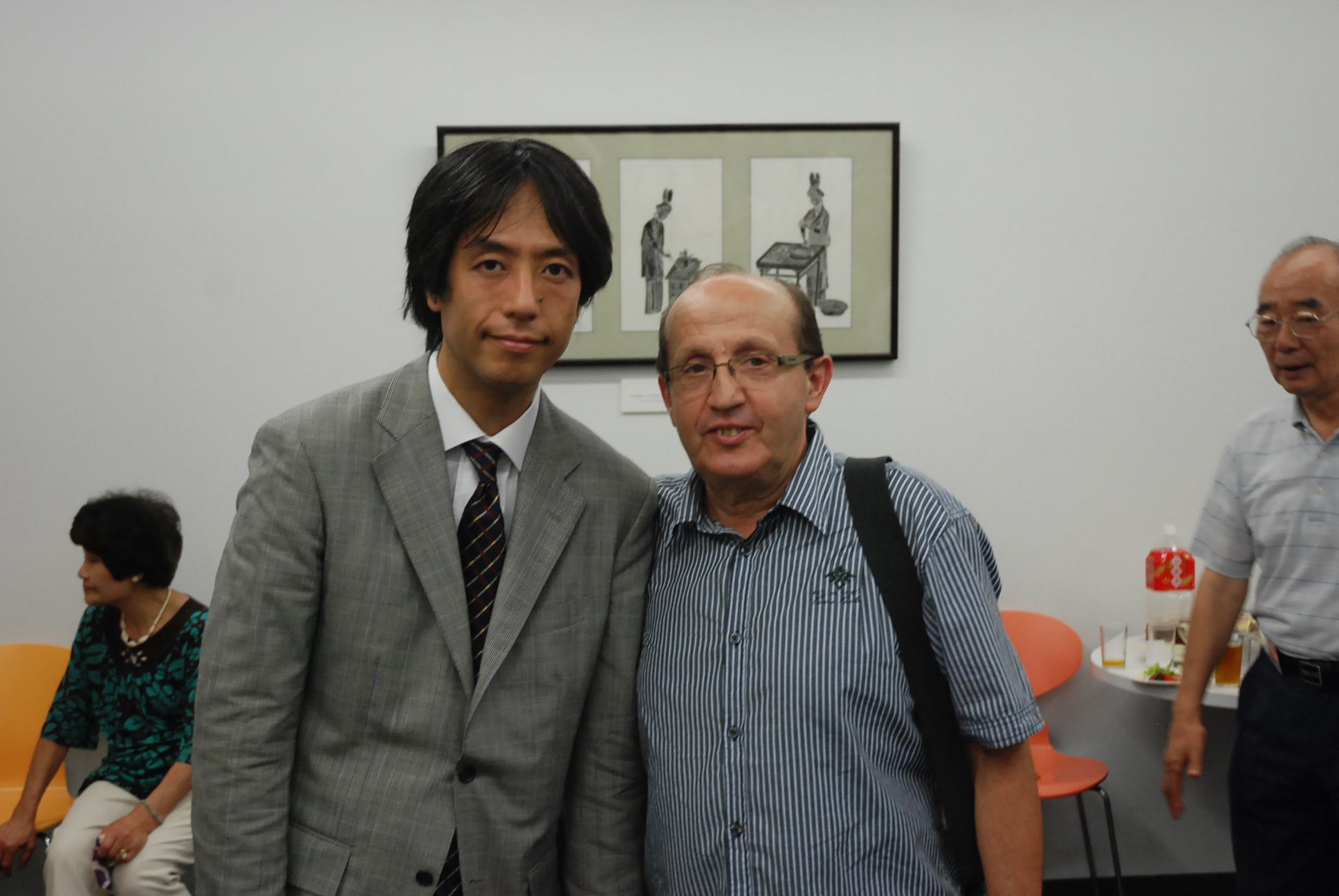 Rudi with Toshio Yanagisawa, conductor in Tokio, Japan
